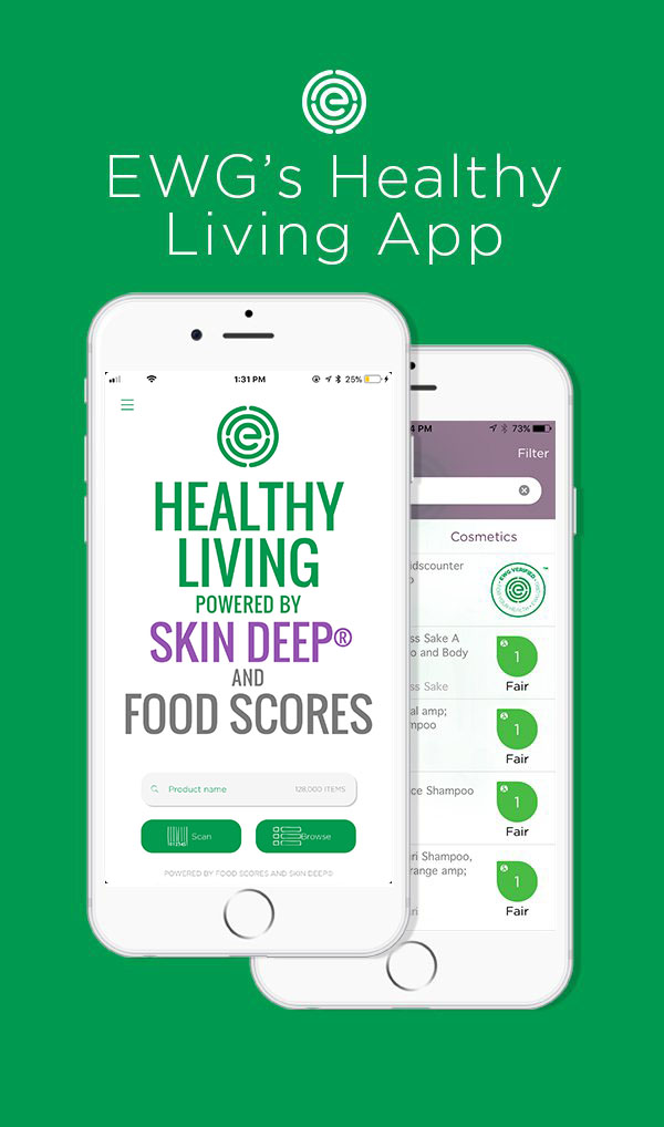 EWG's Healthy Living App