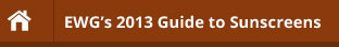 EWG 2013 Sunscreens Database
