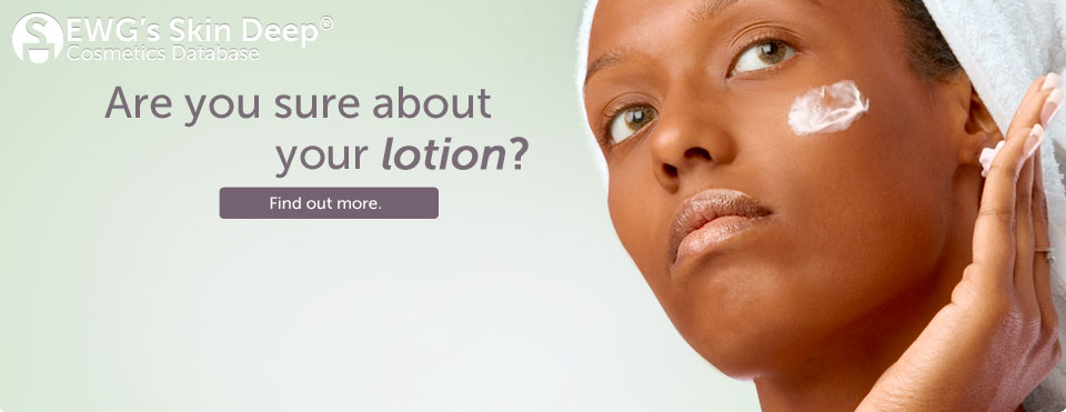 Are you sure about your lotion?
