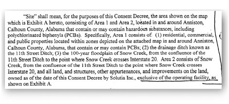 [excerpt of partial consent decree before Whitman's briefing]