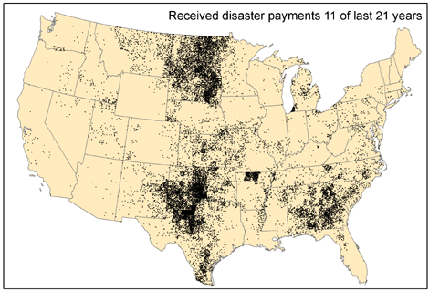 dot map