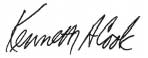 Ken Cook Signature