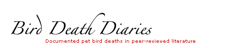 Bird Death Diary header