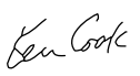 Ken Cook's Signature