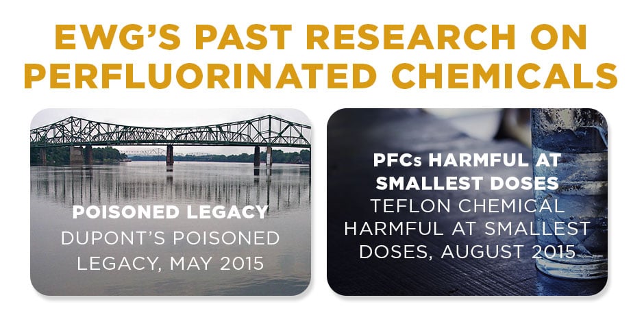 EWG's Past Research on Perfluorinated Chemicals