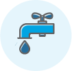 water faucet icon