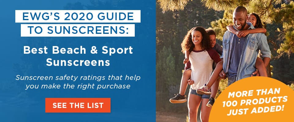 EWG's Guide to Sunscreens