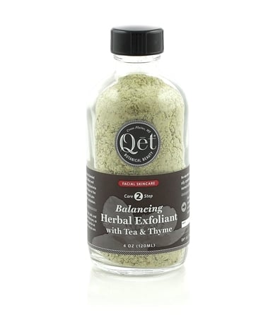 Qet Botanicals Balancing Herbal Exfoliant with Tea & Thyme