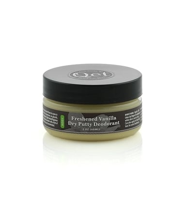 Qet Botanicals Freshened Vanilla Dry Putty Deodorant