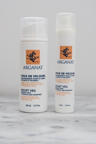 ARGANAT VELVET VEIL, RADIANT SKIN (2019 formulation)