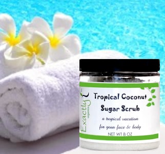 Exactly! Organics Tropical Coconut Sugar Scrub 