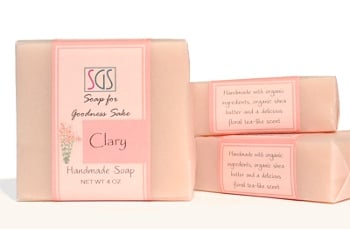 Soap for Goodness Sake Clary Soap