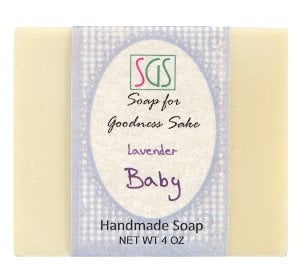 Soap for Goodness Sake Handmade Soap, Lavender Baby 