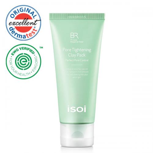 isoi Bulgarian Rose Pore Tightening Clay Pack