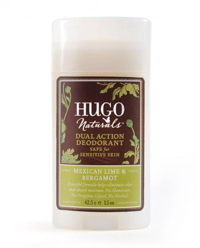 Hugo Naturals Dual Action Deodorant, Mexican Lime & Bergamot (2017 formulation)