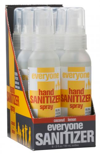 Everyone Hand Sanitizer Spray, Coconut + Lemon