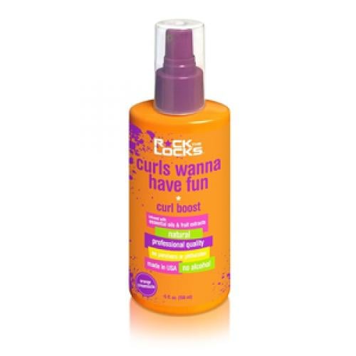 Rock the Locks Orange Creamsicle, Curl Boost Infused With Essential Oils & Fruit Extracts (2017 formulation)
