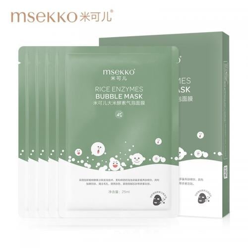 Msekko Rice Enzymes Bubble Mask