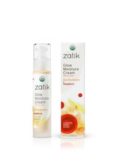 Zatik Glow Moisture Cream, Sea-Buckthorn & Raspberry (2018 formulation)