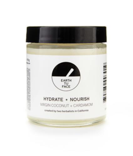 Earth Tu Face Hydrate + Nourish, Virgin Coconut + Cardamom (2018 formulation)