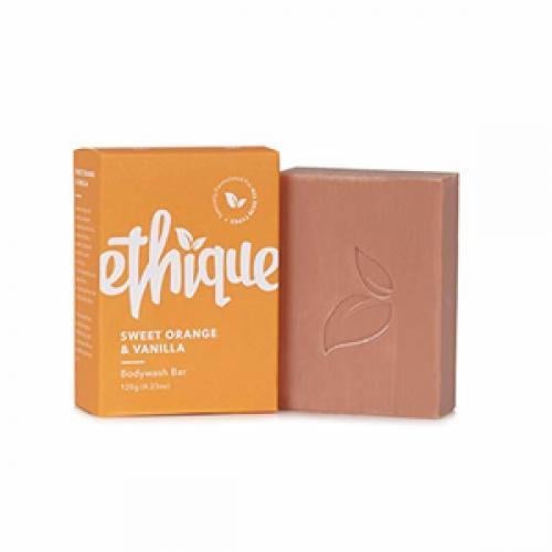 Ethique Bodywash Bar, Sweet Orange & Vanilla (2019 formulation)