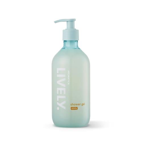 Aromatica LIVELY Shower Gel, Minty (2019 formulation)