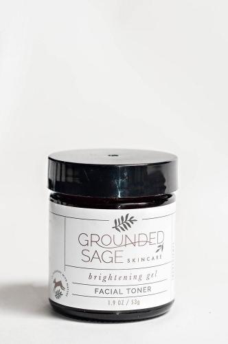 Grounded Sage Skincare Brightening Gel Facial Toner (2019 formulation)