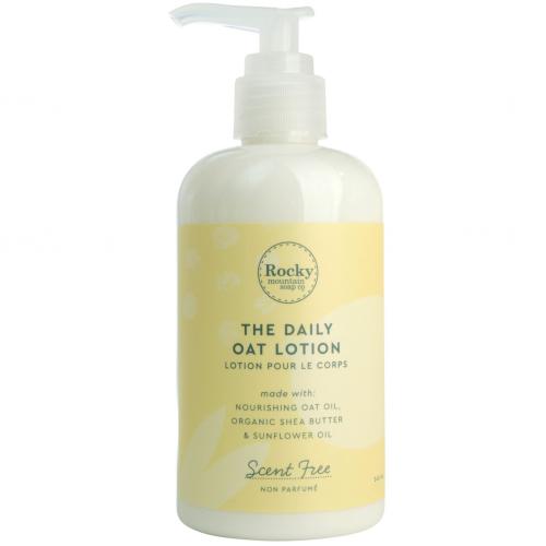 Rocky Mountain Soap Co. The Daily Oat Lotion, Scent Free (2019 formulation)