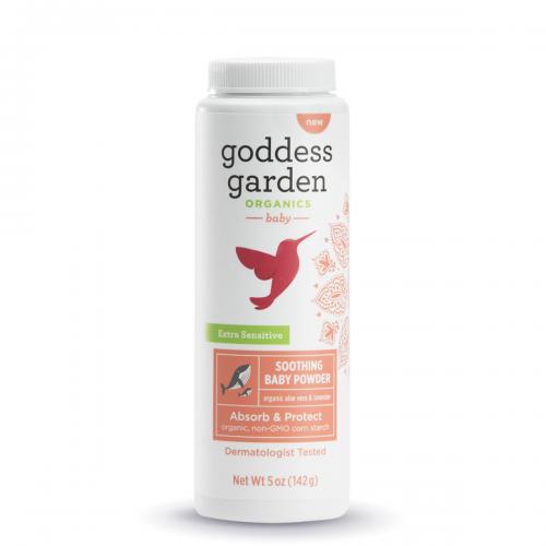 Goddess Garden Organics Soothing Baby Powder  (2019 formulation)