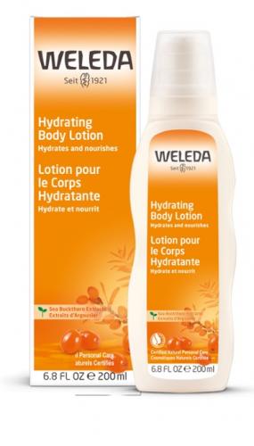 EWG Skin Deep®  Weleda Hydrating Body Lotion, Sea Buckthone (2019  formulation) Rating