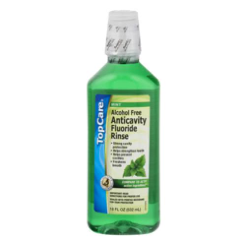 Top Care Anticavity Fluoride Rinse (2018 formulation)