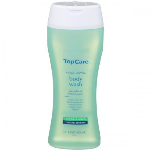 Top Care Moisturizing Body Wash, Cucumber Melon (2018 formulation)