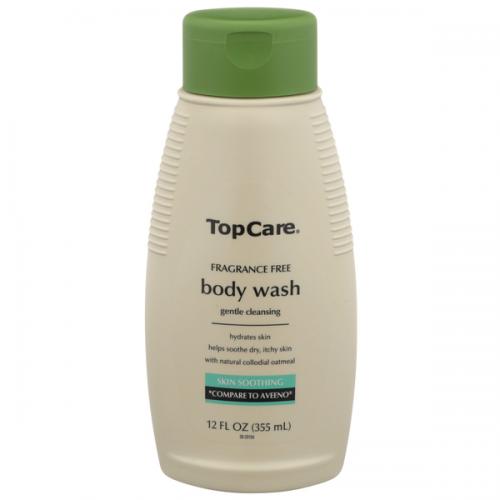 Topcare Gentle Cleansing Body Wash, Fragrance Free (2018 formulation)