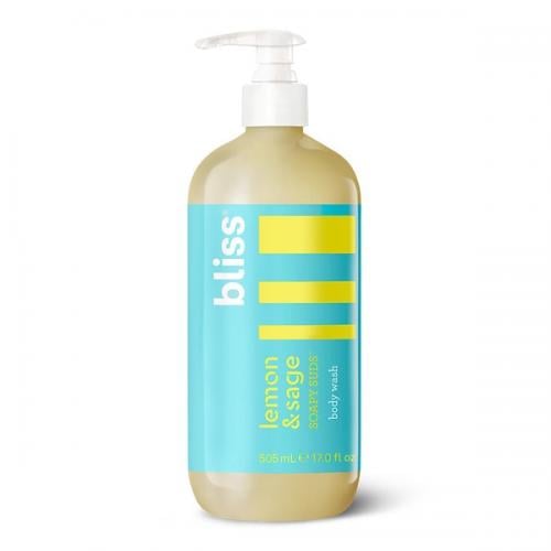 Bliss Soapy Suds Body Wash, Lemon & Sage (2018 formulation)