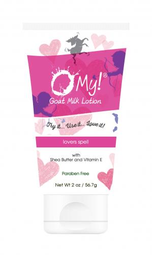 O My! Goat Milk Lotion, Lover's Spell, Lover's Spell (2018 formulation)