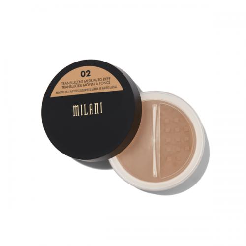 Milani Make It Last Setting Powder, Translucent Medium to Deep 02