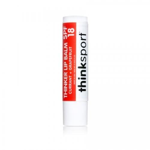 thinksport Thinker Lip Balm, Currant + Grapefruit, SPF 18