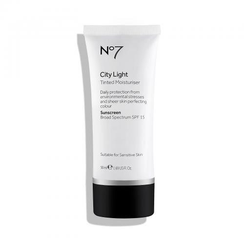 No7 City Light Tinted Moisturizer, Medium, SPF 15
