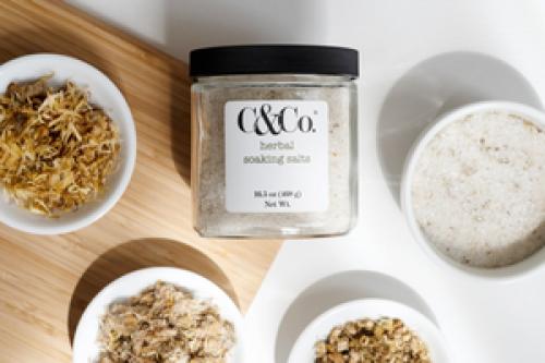 C& Co. Handcrafted Skincare Herbal Soaking Salts