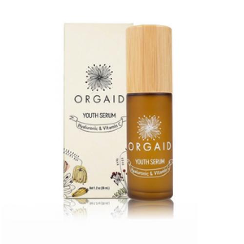 ORGAID Youth Serum, Hyaluronic & Vitamin C (2020 formulation)