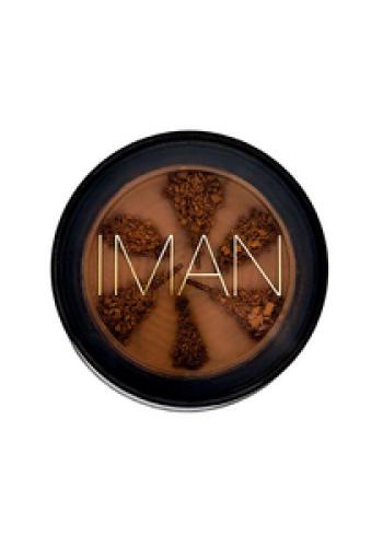 Iman Cosmetics Second to None Semi-Loose Powder, Clay Medium Deep (2020 formulation)